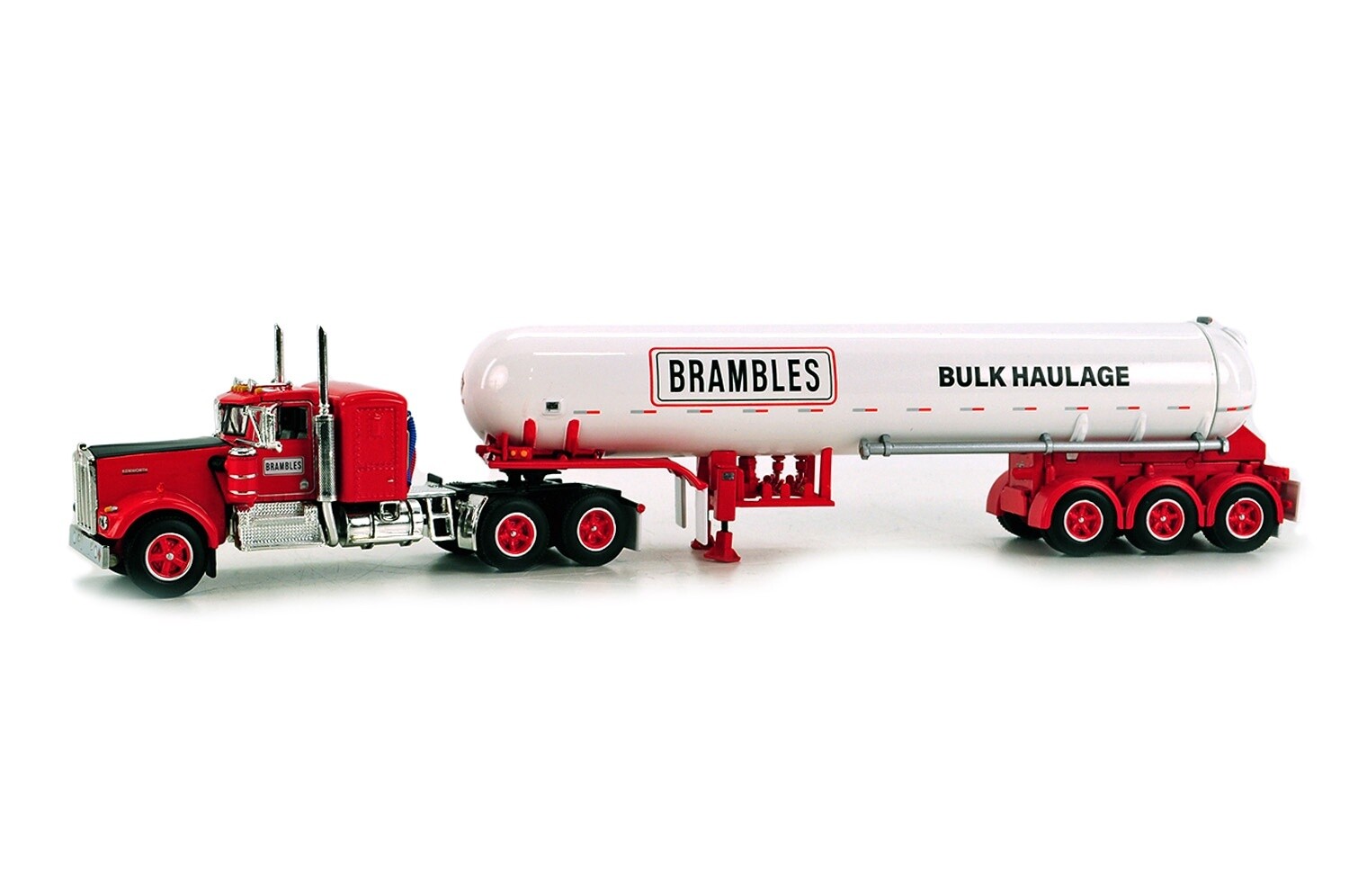 Kenworth W900A w/36&quot; Sleeper &amp; LPG Tanker - Brambles - 1:64