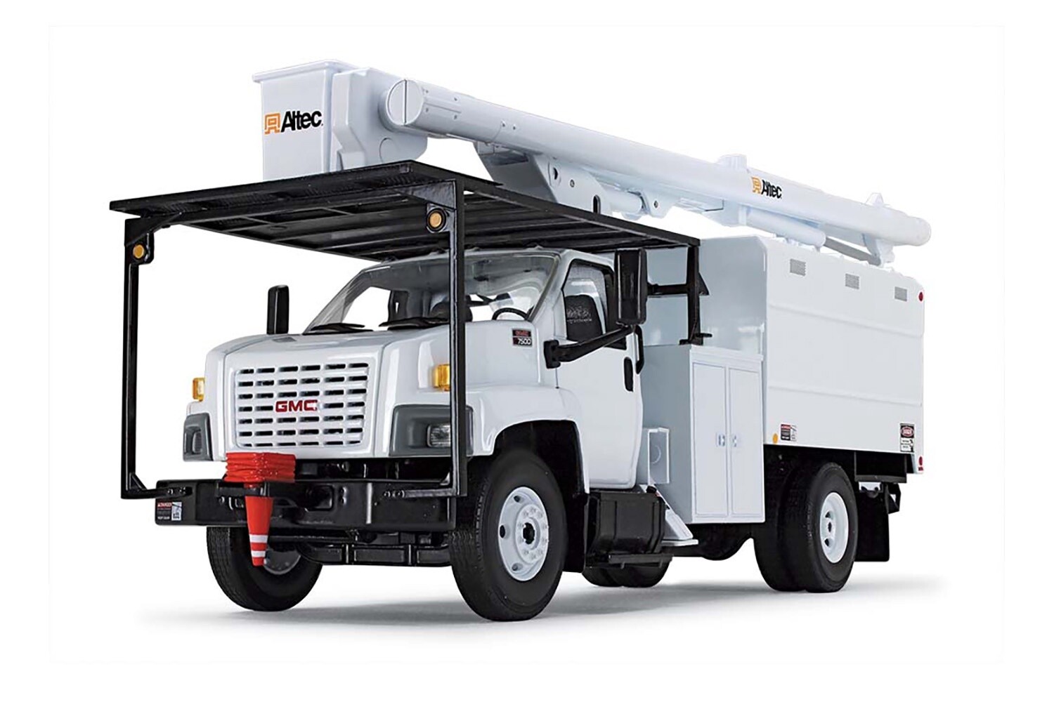 GMC C7500 Tree Trimming Truck - White - 1:34
