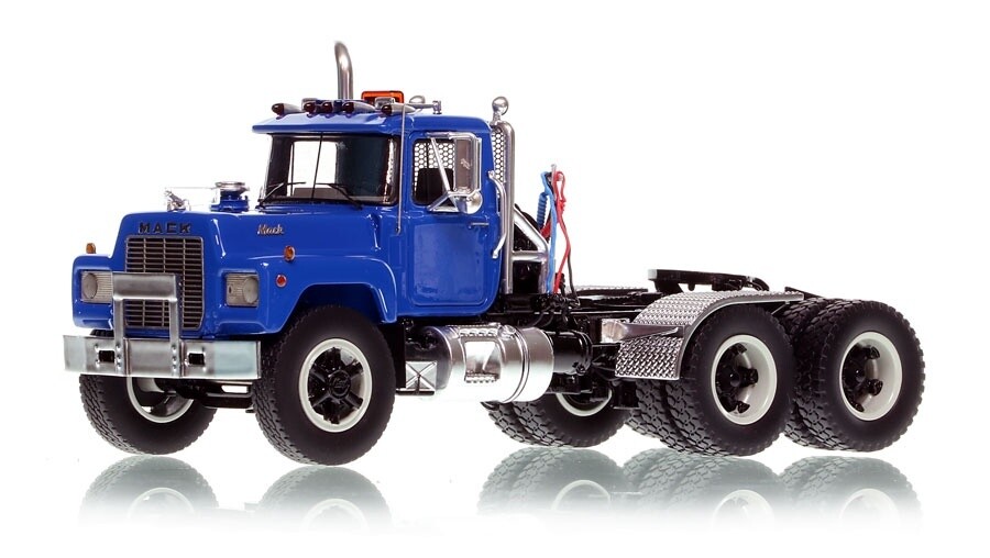 Mack RD688 SX 1987 Tandem Axle Tractor - Blue/Black