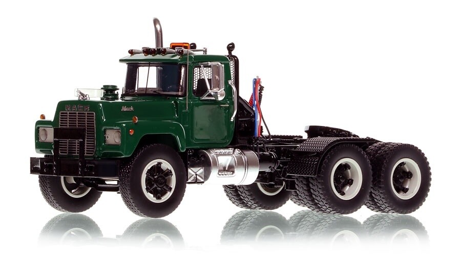 Mack RD688 SX 1987 Tandem Axle Tractor - Green/Black