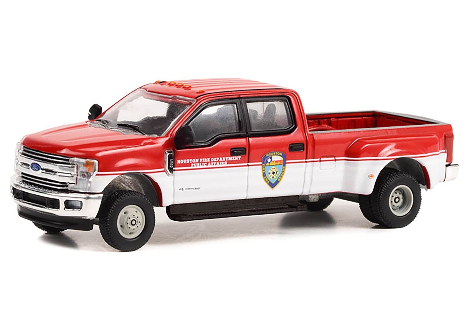Ford F250 Dually 2019 Pickup - Houston Fire Dept - 1:64