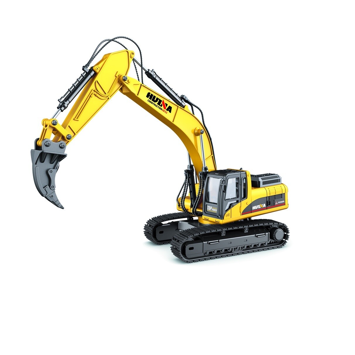 Huina Tracked Excavator w/Scarifier Attachment - 1:40
