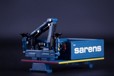 Sarens Ballast Box w/Fassi Crane