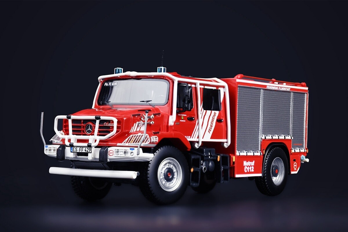 Mercedes Zetros Dual Cap 6x6 Tractor - Forest Fire