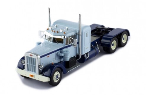 Peterbilt 350 Tractor -Light Blue/Blue - 1:43