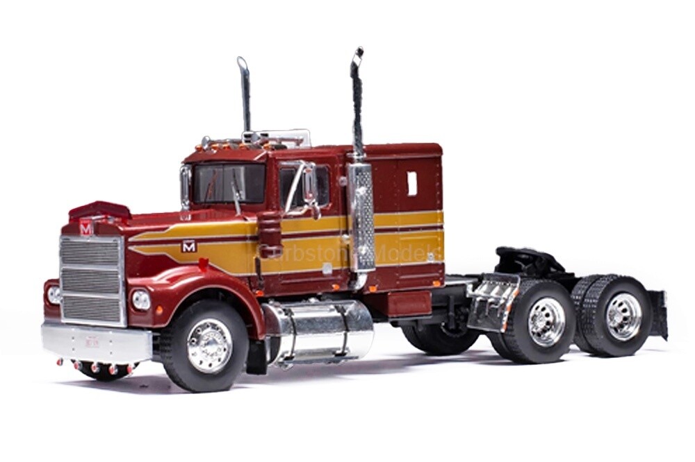 Marmon CHDT Tandem Axle Tractor - Red/Gold - 1:43