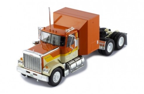 GMC General Tractor - Orange/Beige - 1:43