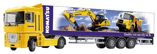 Renault Magnum w/Komatsu Trailer