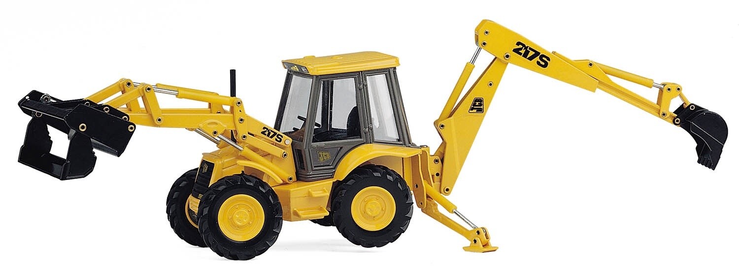 JCB 4CX 2175 RT Centermount Backhoe - 1:35