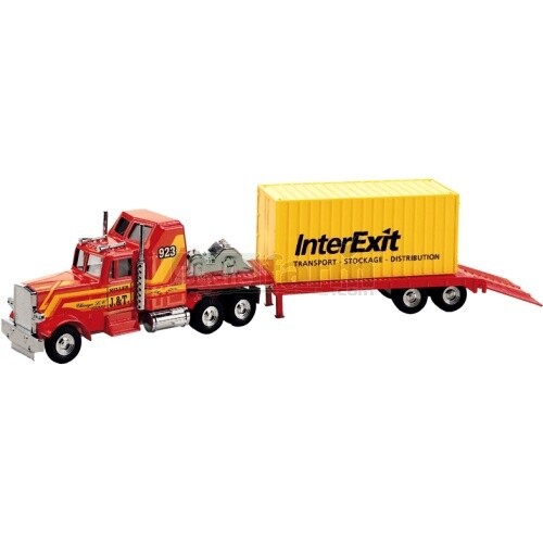 International Lowboy w/Container