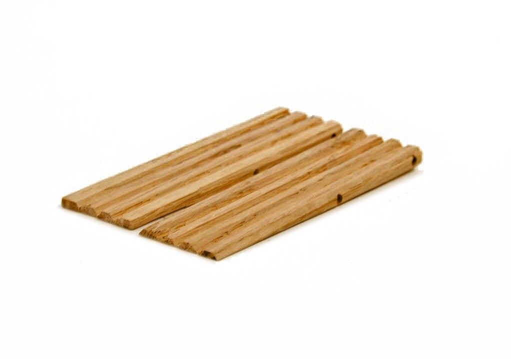 Set of 2 Crane Pad Ramps - 1 x 4 x 17 ft