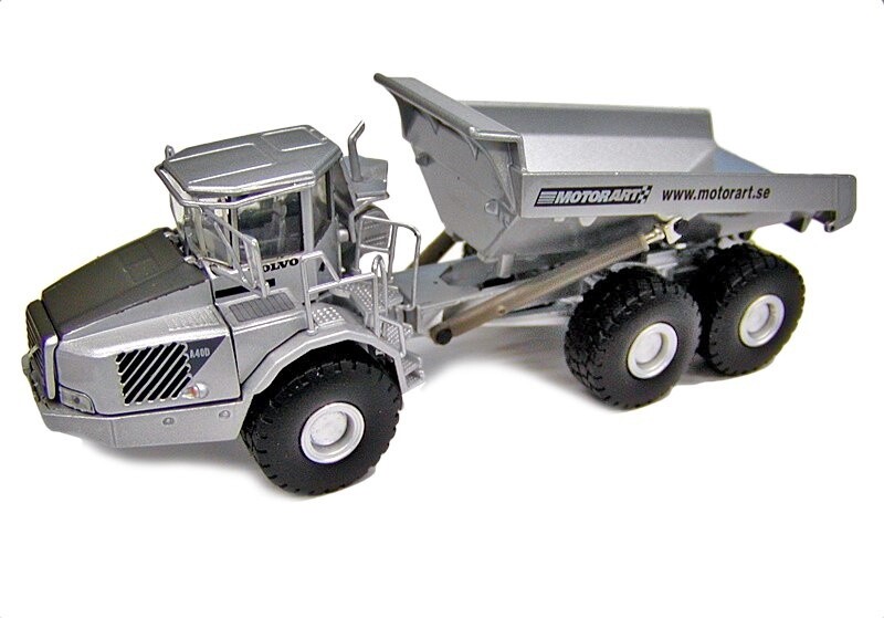 Volvo A40D Dump Truck - Silver - 1:87