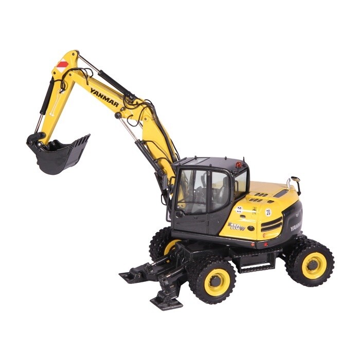 Yanmar B110W Mobile Excavator