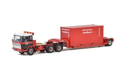 DAF 2600 Lowloader w/Container - Van Seumeren