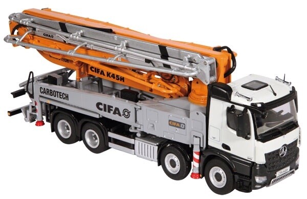 Mercedes Arocs 8x4 w/Cika K47H Concrete Pump
