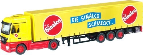 Mercedes Actros w/Curtainside Trailer - Sinalco