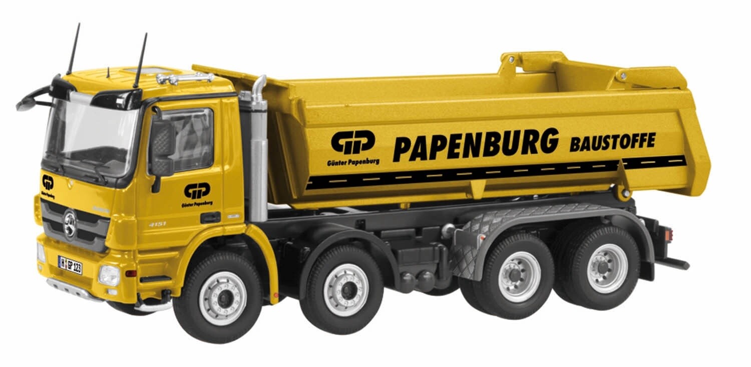 Mercedes Actros MP3 8x4 Halfpipe Dump Truck - GP