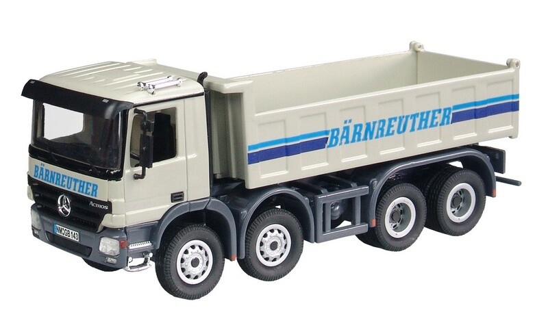 Mercedes 4 Axle Dump Trailer - Barnreuther
