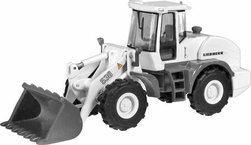 Liebherr 538 Wheel Loader - White - 1:87