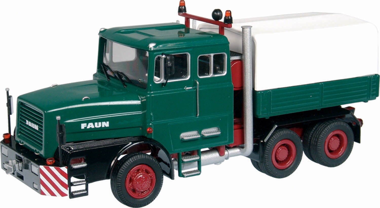 Faun 1206 Heavy Oilfield Truck - Green
