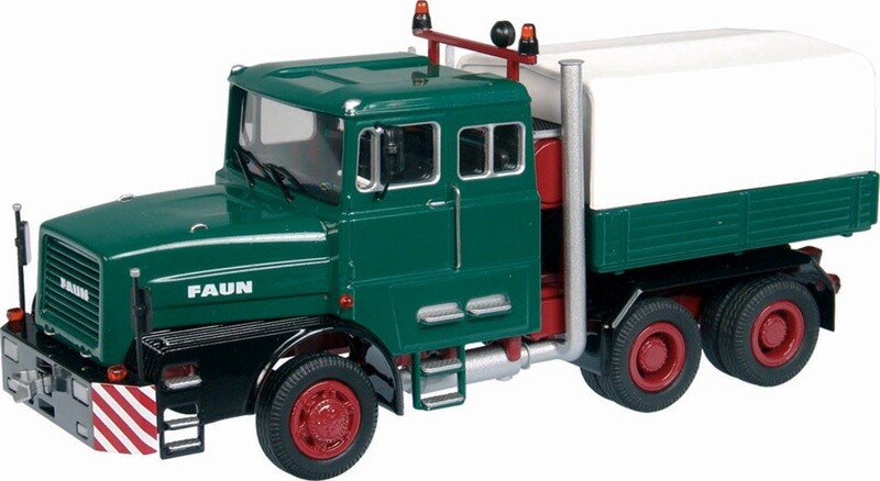 Faun 1206 Heavy Oilfield Truck - Green