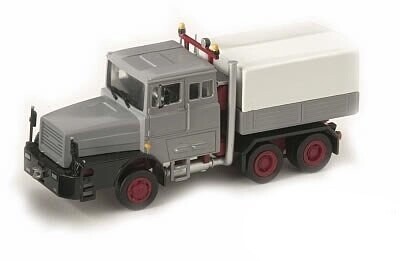 Faun 1206 Heavy Oilfield Truck - Gray