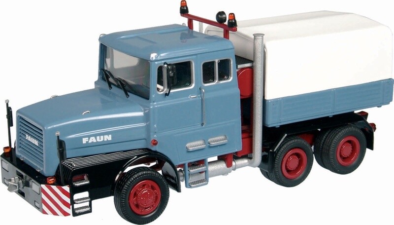 Faun 1206 Heavy Oilfield Truck - Blue