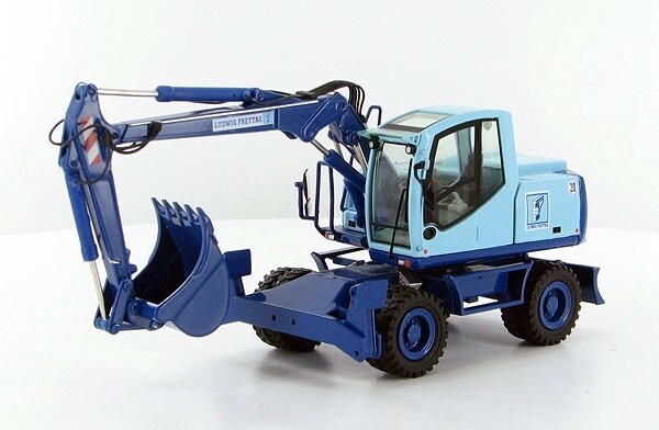 Atlas 140W Wheeled Excavator - Ludwig Freytag