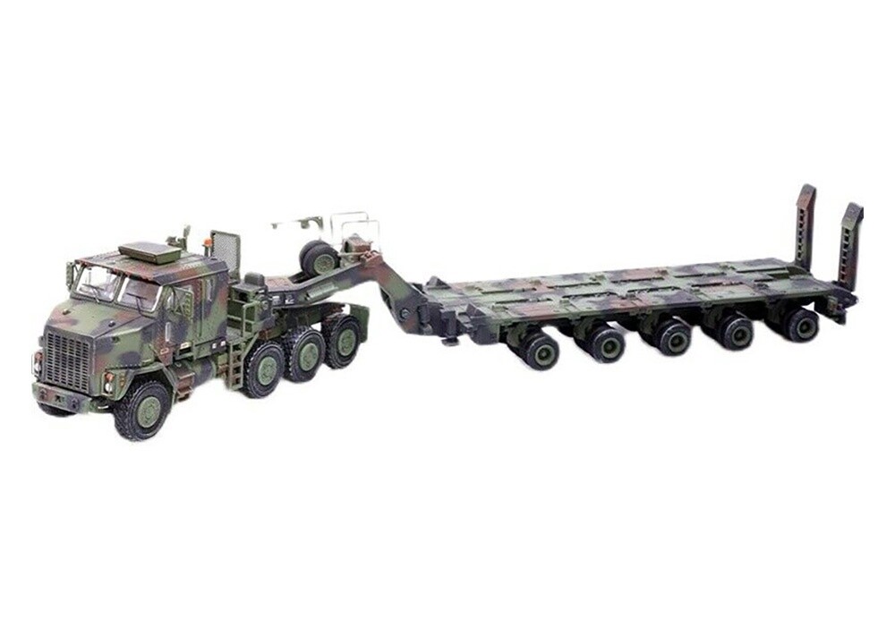 Oshkosh M1070 Heavy Equipment Transport - Camo - 1:72