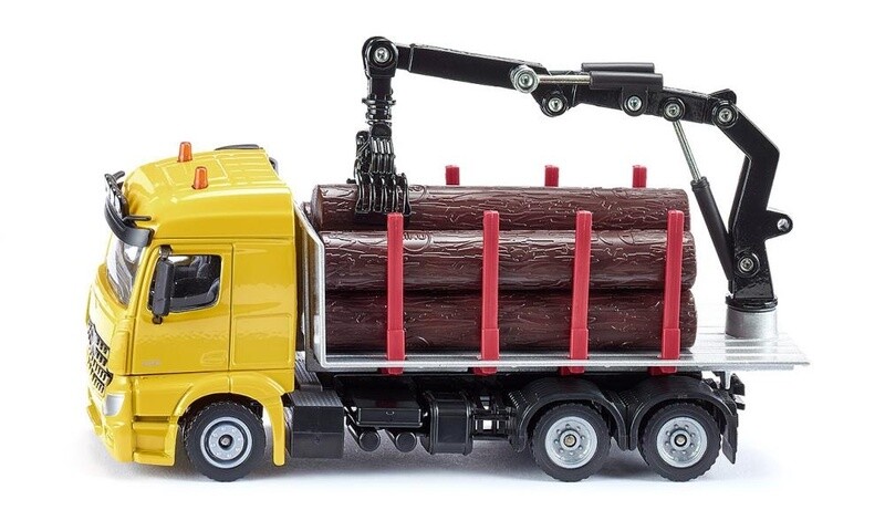 Mercedes Log Transporter Truck