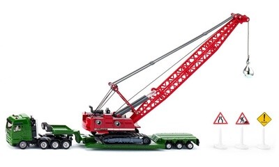 MAN Tractor w/Lowboy & Cable Excavator - 1:87