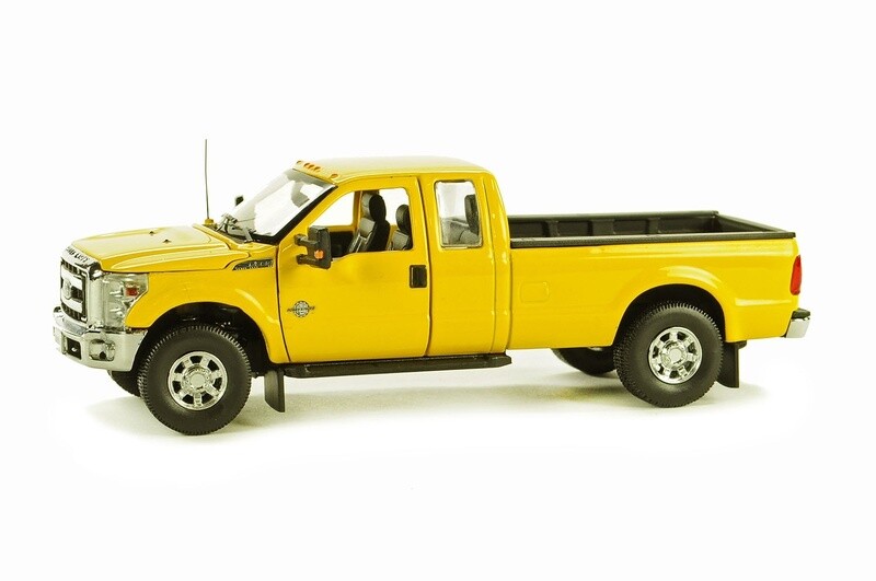 Ford F250 Pickup Truck w/Super Cab &amp; 8ft Bed - Yellow