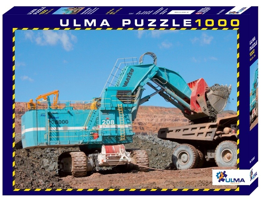 Komatsu PC8000 Mining Shovel - Puzzle