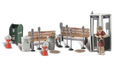 Street Accessories - O Scale