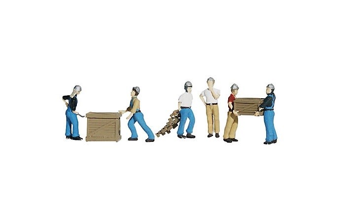Dock Workers - O Scale - (6)