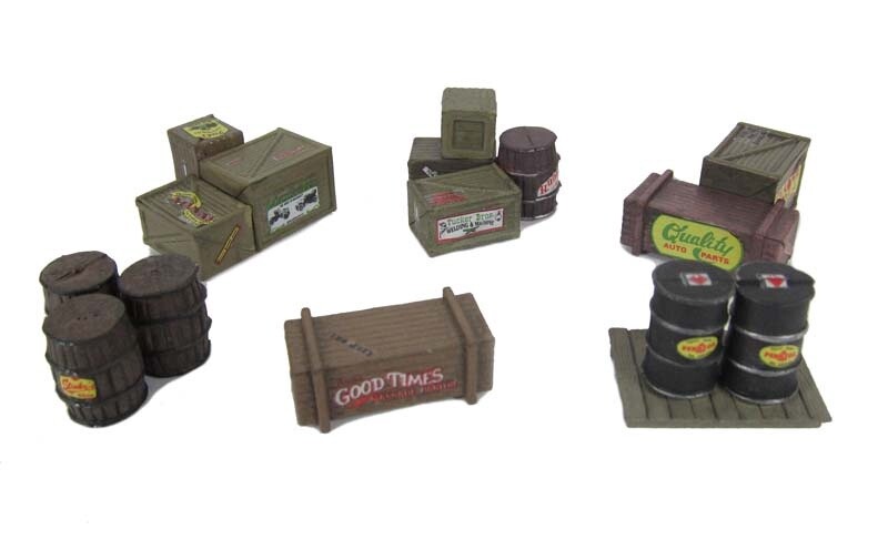 Assorted Crates - O Scale