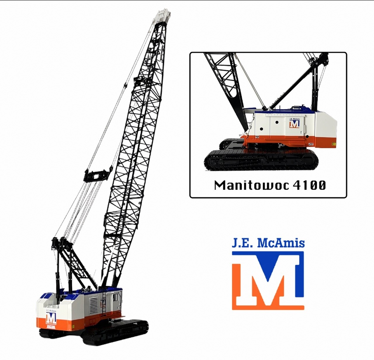 Manitowoc 4100 Crawler Crane - JE McAmis