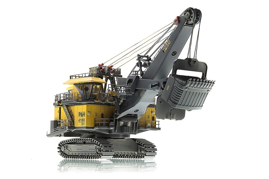 P&H 4100XPC Mining Shovel - Weathered - 1:160