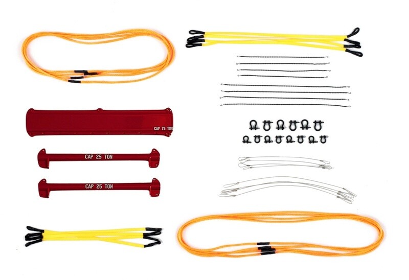 Medium Spreader Bar Set - 49 Pieces - Red