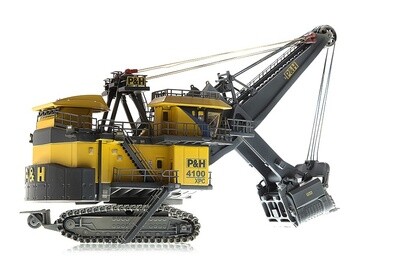 P&H 4100 XPC マイニングショベル 1/160 建設機械模型 工事車両 P&H 4100XPC Mining Shovel - Weathered - 1:160