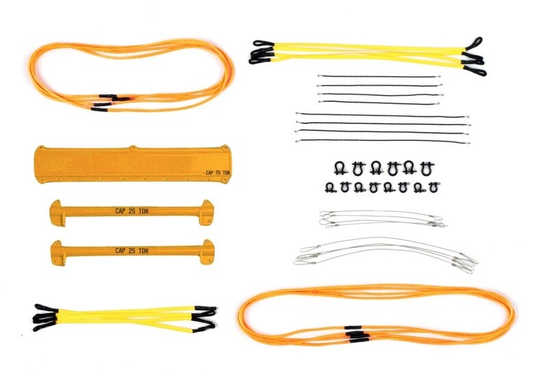 Medium Spreader Bar Set - 49 Pieces - Yellow