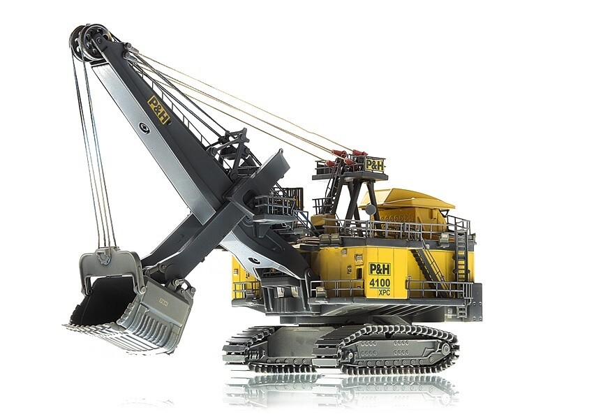 P&amp;H 4100XPC Mining Shovel - Weathered - 1:160