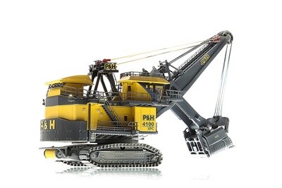 P&H 4100XPC Mining Shovel - Weathered - 1:160