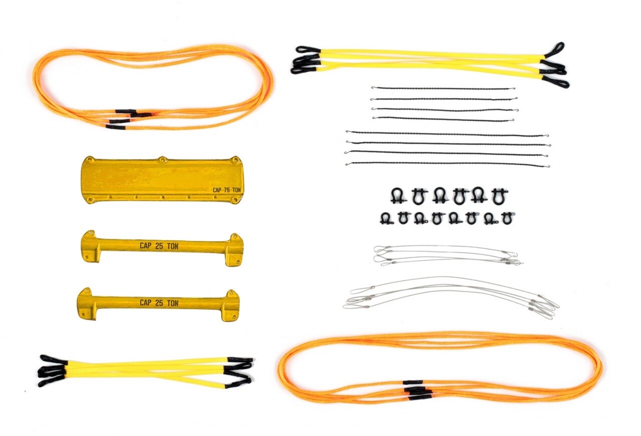 Mini Spreader Bar Set - 49 Pieces - Yellow