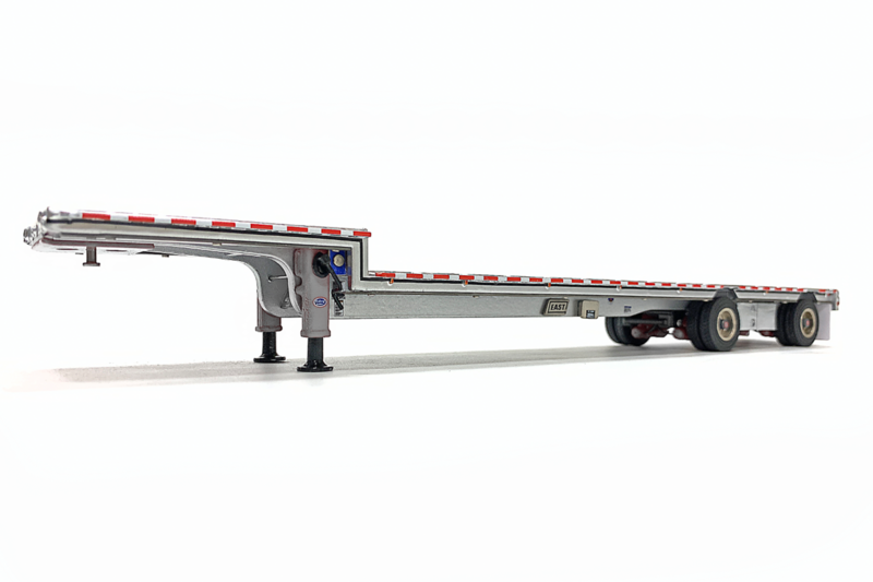 East Drop Deck Trailer - Silver Undercarriage