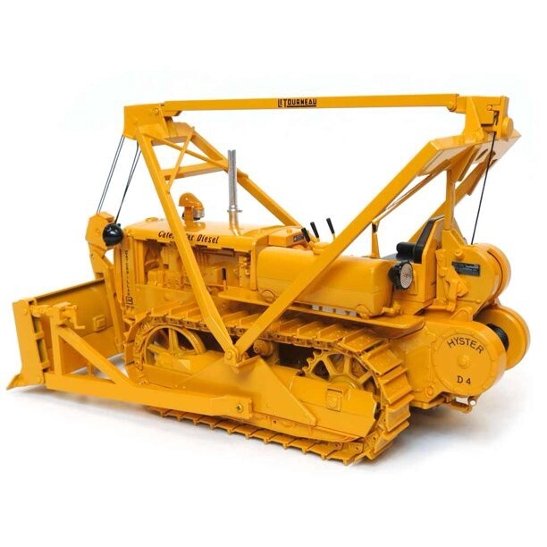 Caterpillar D4 2T with Overhead Cable Blade - 1:16