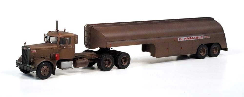 Peterbilt 281 Needlenose Tractor w/Tanker - Duel - 1:43