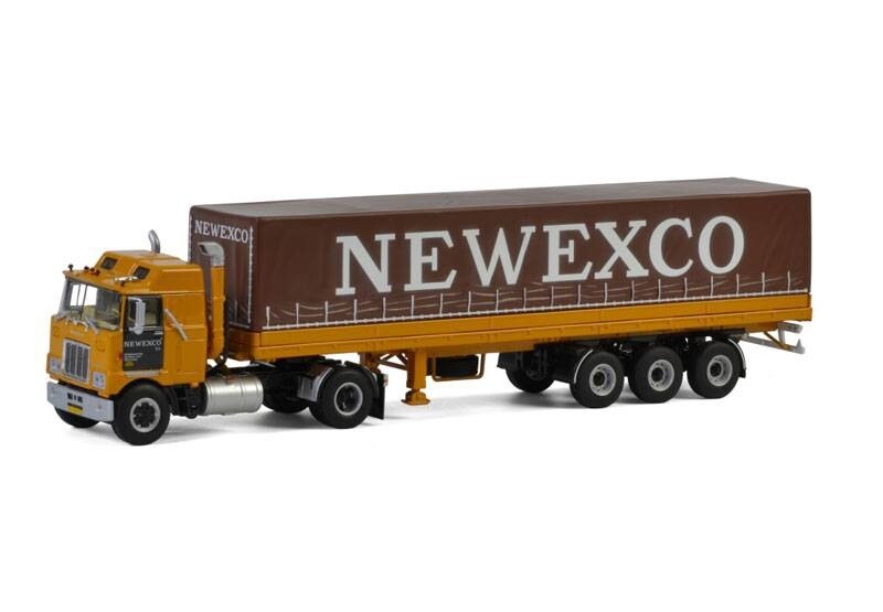Mack F700 4x2 w/Curtainside Trailer - Newexco