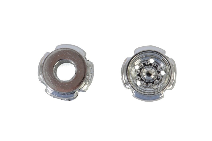 Chrome Axle Rim for Semi - Set of 10
