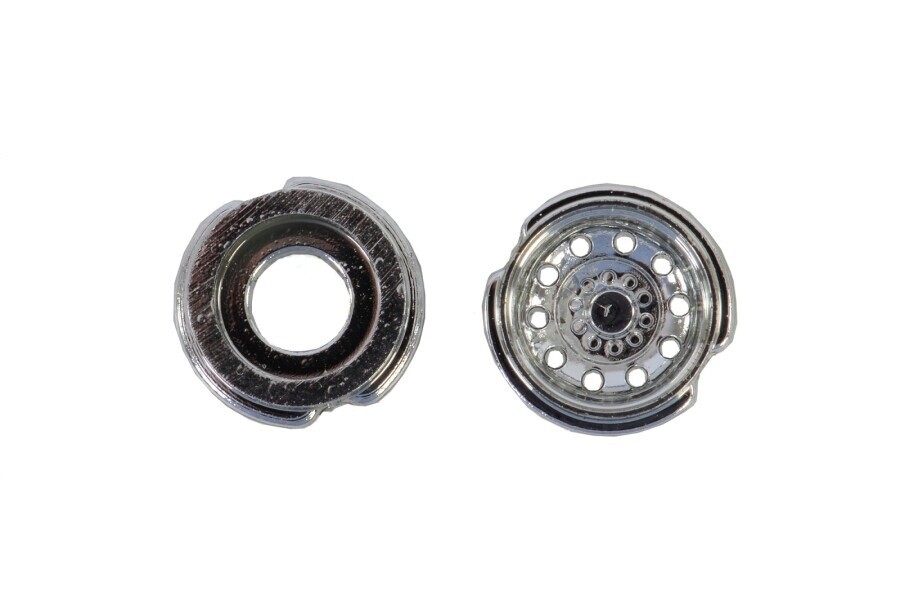 Chrome Axle Rim - Set of 10